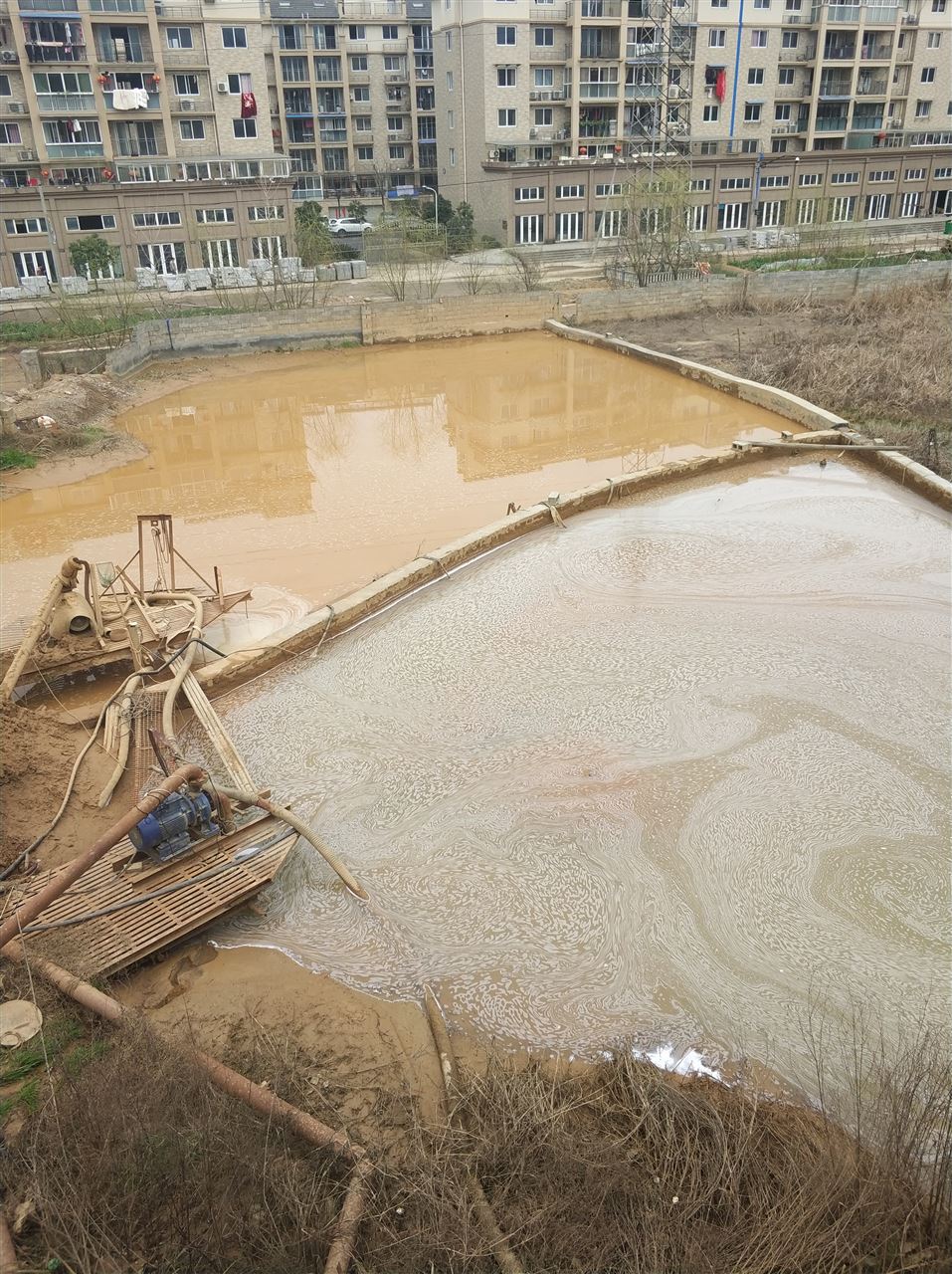 凌海沉淀池淤泥清理-厂区废水池淤泥清淤